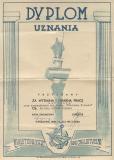 Dyplom uznania za ofiarną i wydajną pracę 1955 r.